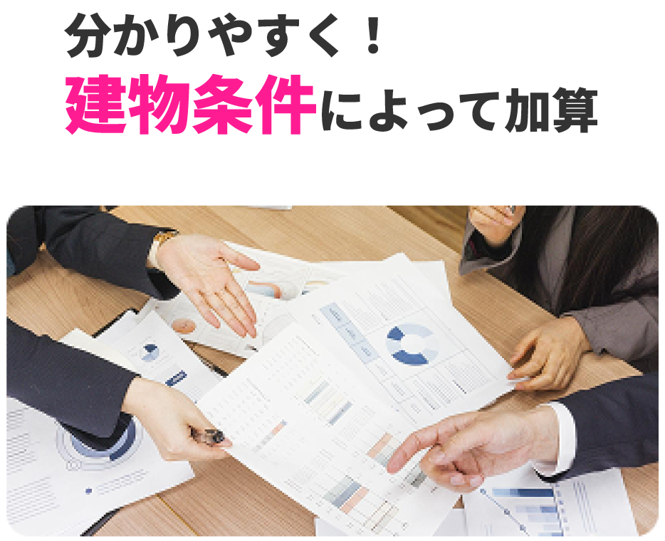 1項目につき＋5万円